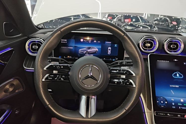 Used Mercedes-Benz C-Class 2024 Facelifted C-Class 260 L Night Edition Sports Version Steering Wheel
