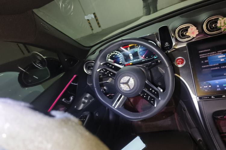 Used Mercedes-Benz C-Class 2024 C 260 L Brilliant Night Sports Edition Steering Wheel
