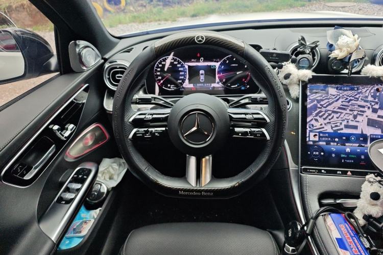 Used Mercedes-Benz C-Class 2024 Facelifted C-Class 260 L Night Edition Sports Version Steering Wheel