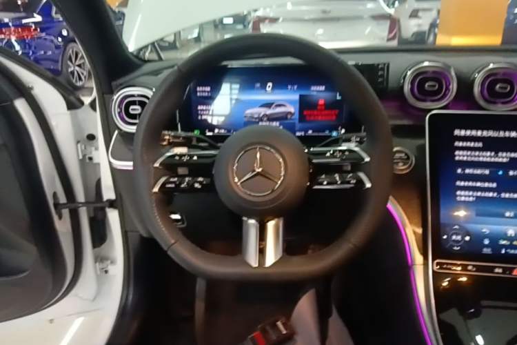 Used Mercedes-Benz C-Class 2024 Second Facelift C 260 L Sport Edition Steering Wheel