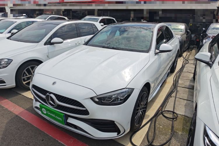 Used Mercedes-Benz C-Class 2024 C 260 L Sport Edition Guazi used car, China used car export, Used car for sale, Used Mercedes-Benz cars, Cheapest cars for sale