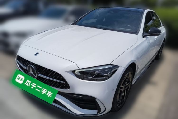 Used Mercedes-Benz C-Class 2024 C 260 L Brilliant Night Sports Edition Guazi used car, China used car export, Used car for sale, Used Mercedes-Benz cars, Cheapest cars for sale