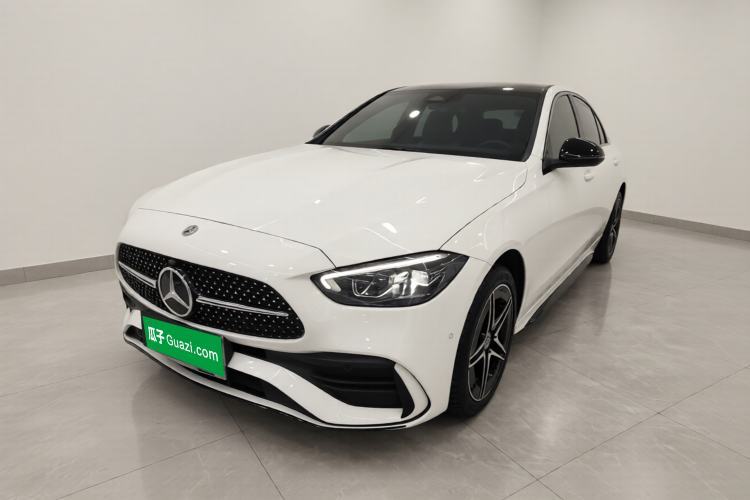 Used Mercedes-Benz C-Class 2024 C 260 L Brilliant Night Sports Edition Guazi used car, China used car export, Used car for sale, Used cars, Cheapest cars for sale