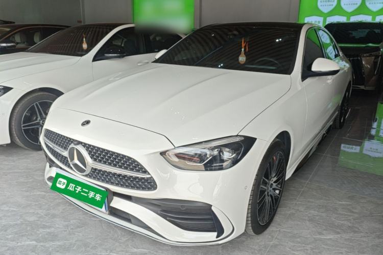 Used Mercedes-Benz C-Class 2024 Restyled C-Class 260 L Sport Edition Guazi used car, China used car export, Used car for sale, Used Mercedes-Benz cars, Cheapest cars for sale