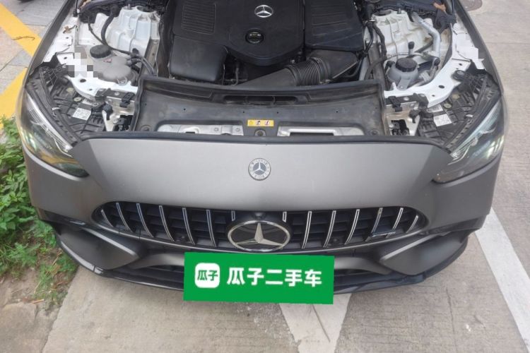 Used Mercedes-Benz C-Class 2025 C 260 L Obsidian Night Sport Edition Engine Bay