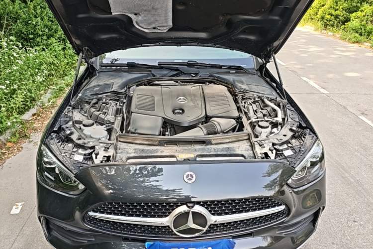 Used Mercedes-Benz C-Class 2025 Facelift C 260 L Sport Edition Engine Bay