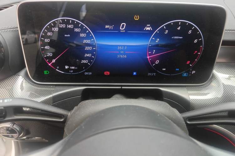 Used Mercedes-Benz C-Class 2025 C 260 L Obsidian Night Sport Edition Instrument Cluster