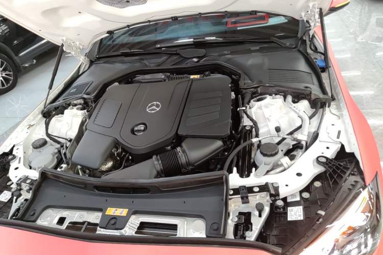 Used Mercedes-Benz C-Class 2025 Facelift C 260 L Sport Edition Engine Bay
