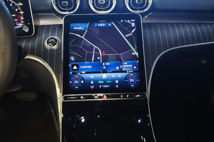 Used Mercedes-Benz C-Class 2025 C 260 L Sport Edition Audio And AC Panel