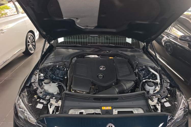 Used Mercedes-Benz C-Class 2025 C 260 L Obsidian Night Sport Edition Engine Bay