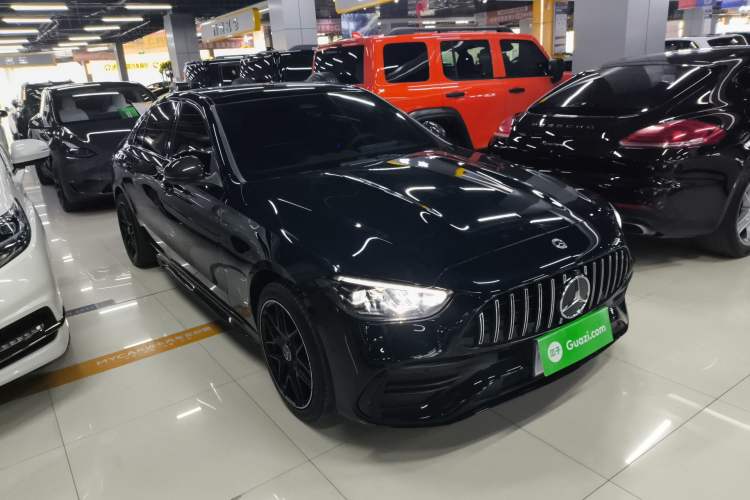 Used Mercedes-Benz C-Class 2025 C 260 L Obsidian Night Sport Edition Exterior 1