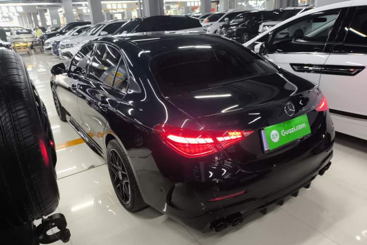 Used Mercedes-Benz C-Class 2025 C 260 L Obsidian Night Sport Edition Exterior 2