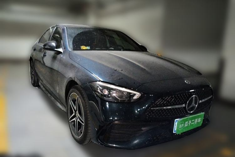 Used Mercedes-Benz C-Class 2025 Refresh C 260 L Night Edition Sports Version Front Right 45 Deg