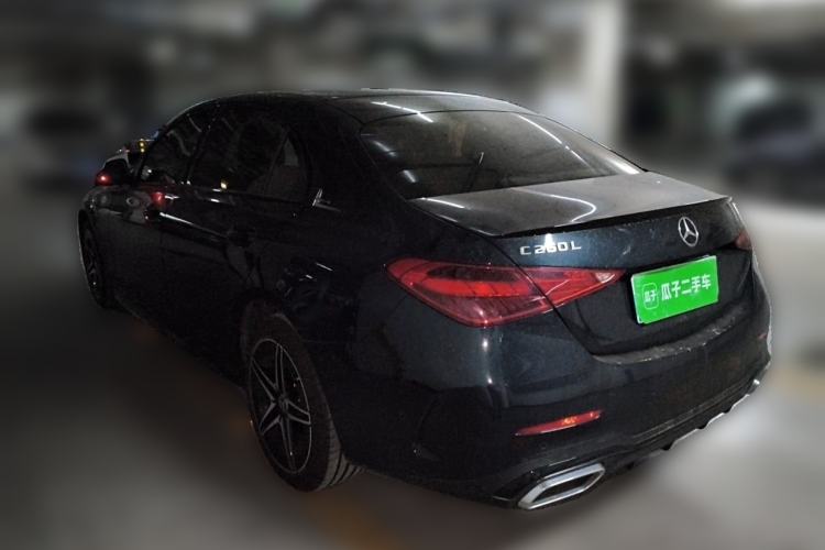 Used Mercedes-Benz C-Class 2025 Refresh C 260 L Night Edition Sports Version Rear Left 45 Deg