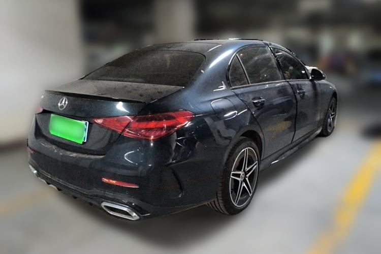 Used Mercedes-Benz C-Class 2025 Refresh C 260 L Night Edition Sports Version Rear Right 45 Deg