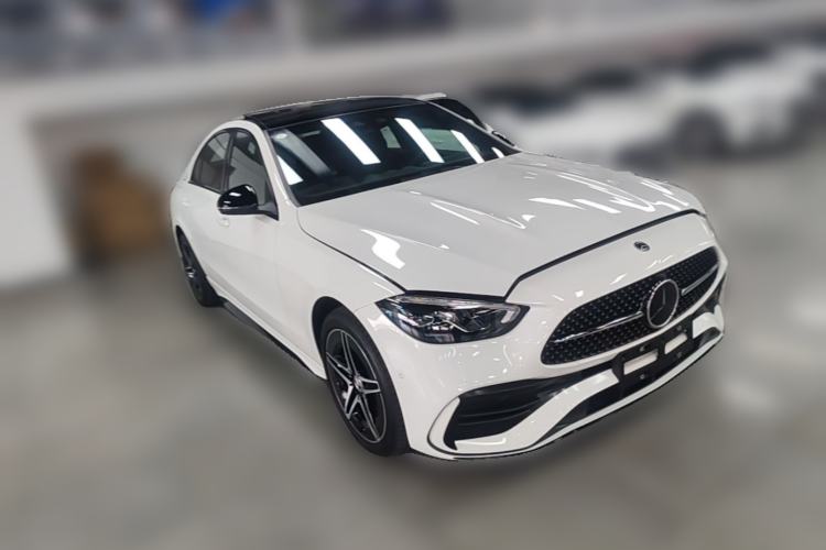 Used Mercedes-Benz C-Class 2025 C 260 L Obsidian Night Sport Edition Front Right 45 Deg