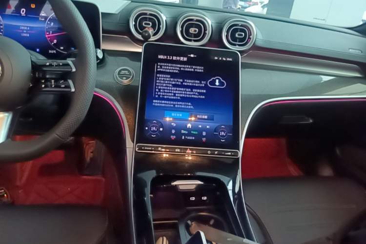 Used Mercedes-Benz C-Class 2025 C 260 L Sport Edition Audio And AC Panel