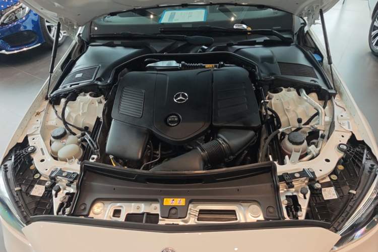 Used Mercedes-Benz C-Class 2025 C 260 L Obsidian Night Sport Edition Engine Bay