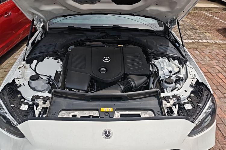 Used Mercedes-Benz C-Class 2025 Facelift C 260 L Sport Edition Engine Bay