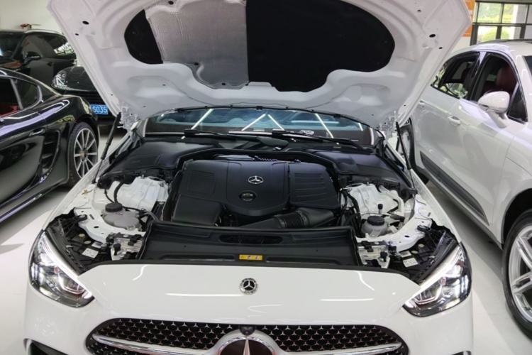 Used Mercedes-Benz C-Class 2025 Facelift C 260 L Sport Edition Engine Bay