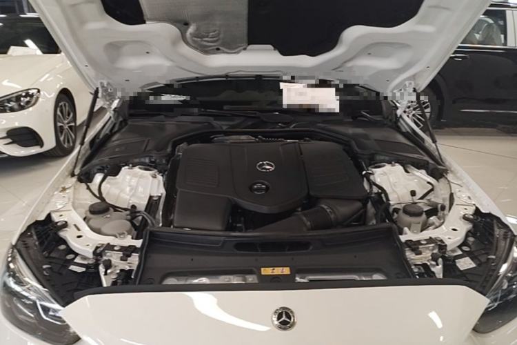 Used Mercedes-Benz C-Class 2025 C 260 L Obsidian Night Sport Edition Engine Bay