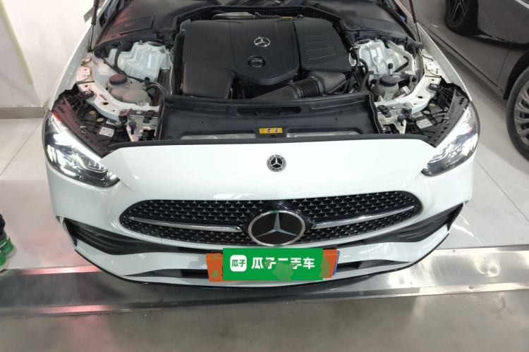 Used Mercedes-Benz C-Class 2025 C 260 L Obsidian Night Sport Edition Engine Bay