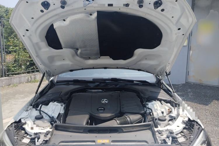 Used Mercedes-Benz C-Class 2025 C 260 L Obsidian Night Sport Edition Engine Bay