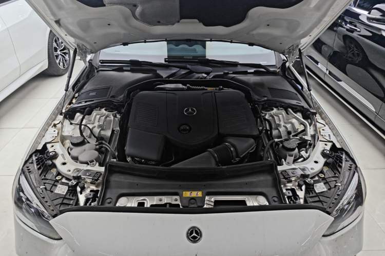 Used Mercedes-Benz C-Class 2025 C 260 L Obsidian Night Sport Edition Engine Bay