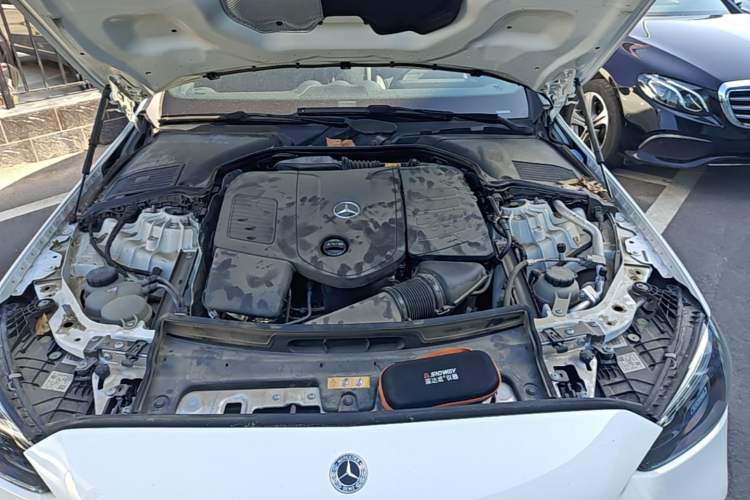 Used Mercedes-Benz C-Class 2025 C 260 L Obsidian Night Sport Edition Engine Bay