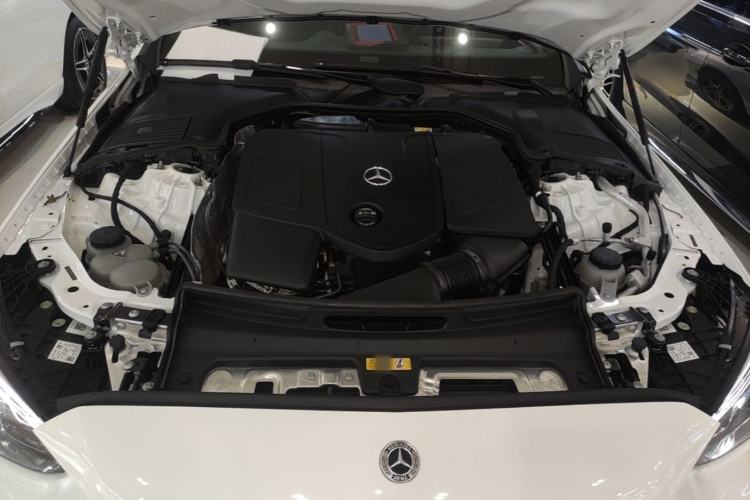 Used Mercedes-Benz C-Class 2025 C 260 L Obsidian Night Sport Edition Engine Bay