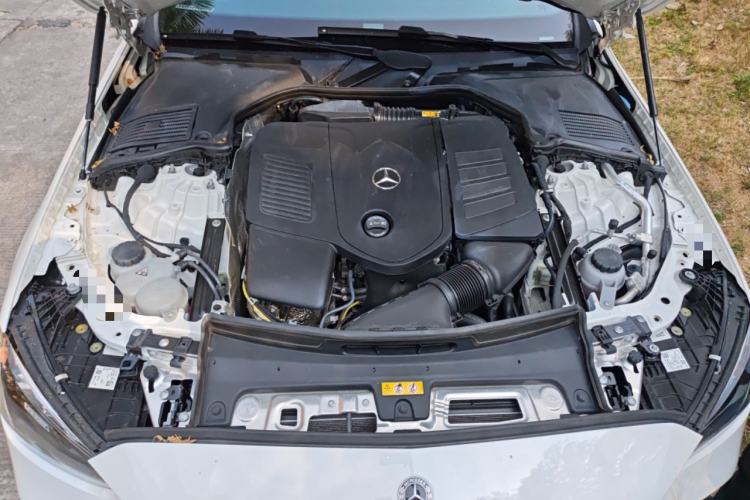 Used Mercedes-Benz C-Class 2025 C 260 L Obsidian Night Sport Edition Engine Bay