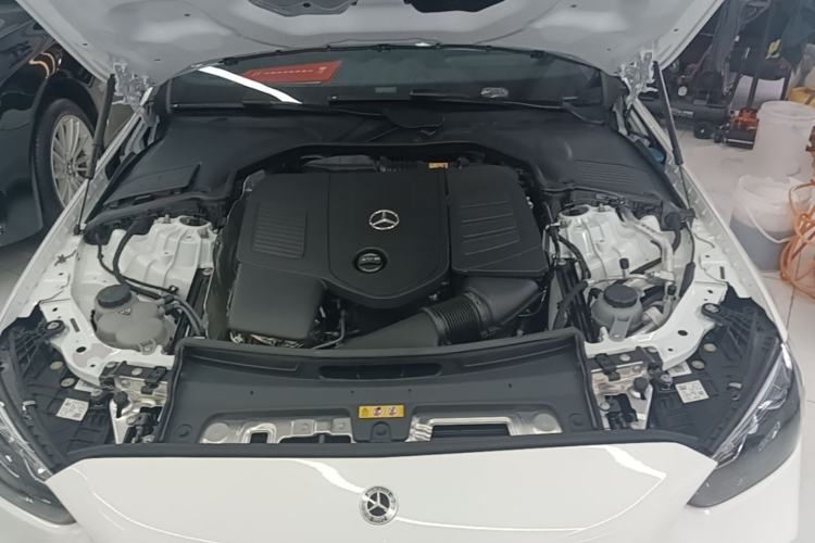 Used Mercedes-Benz C-Class 2025 Facelift C 260 L Sport Edition Engine Bay