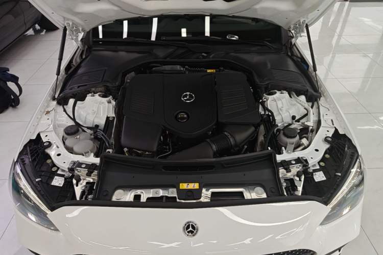 Used Mercedes-Benz C-Class 2025 C 260 L Obsidian Night Sport Edition Engine Bay