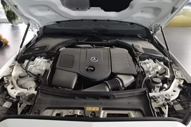 Used Mercedes-Benz C-Class 2025 C 260 L Obsidian Night Sport Edition Engine Bay