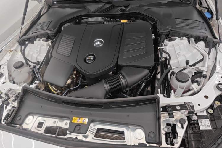 Used Mercedes-Benz C-Class 2025 C 260 L Obsidian Night Sport Edition Engine Bay