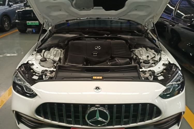 Used Mercedes-Benz C-Class 2025 Facelift C 260 L Sport Edition Engine Bay
