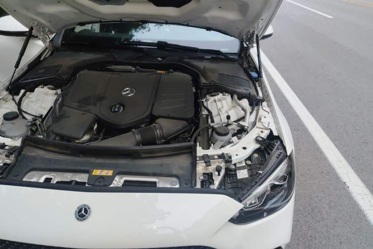 Used Mercedes-Benz C-Class 2025 C 260 L Sport Edition Engine Bay Left