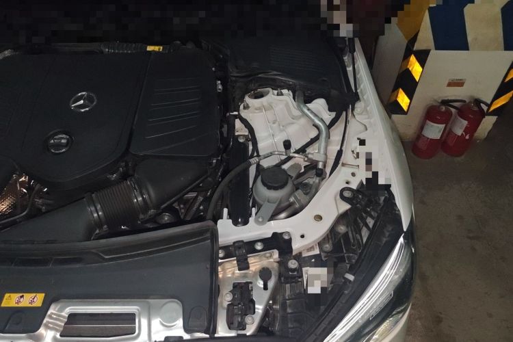 Used Mercedes-Benz C-Class 2025 C 260 L Obsidian Night Sport Edition Engine Bay Left