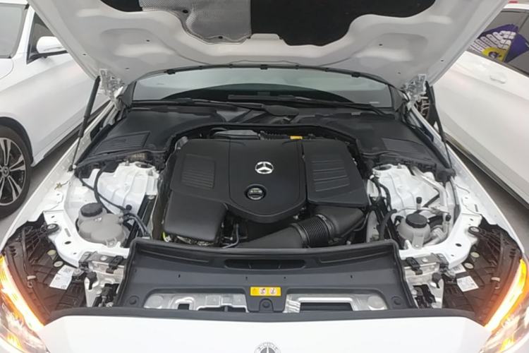 Used Mercedes-Benz C-Class 2025 C 260 L Obsidian Night Sport Edition Engine Bay