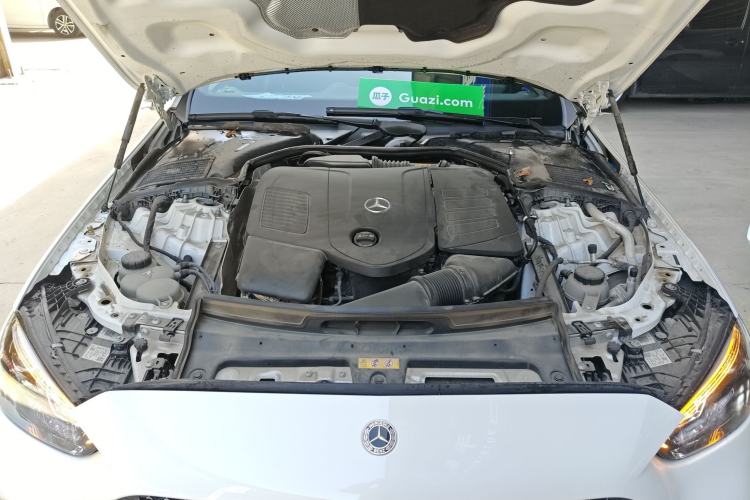 Used Mercedes-Benz C-Class 2025 C 260 L Obsidian Night Sport Edition Engine Bay