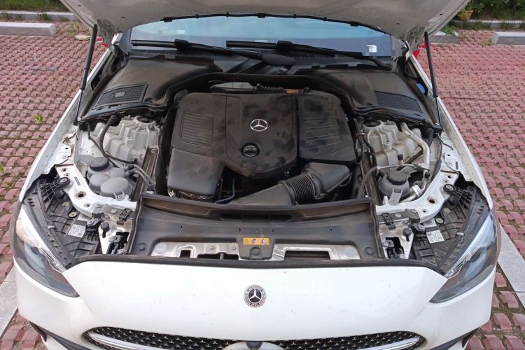 Used Mercedes-Benz C-Class 2025 Facelift C 260 L Sport Edition Engine Bay