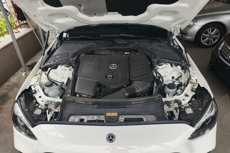 Used Mercedes-Benz C-Class 2025 Facelift C 260 L Sport Edition Engine Bay