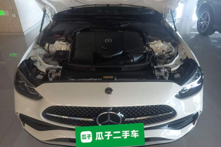 Used Mercedes-Benz C-Class 2025 C 260 L Obsidian Night Sport Edition Engine Bay