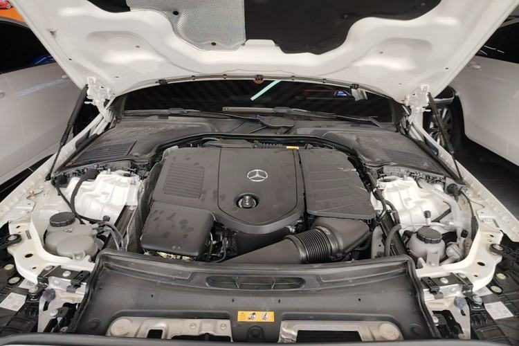 Used Mercedes-Benz C-Class 2025 C 260 L Obsidian Night Sport Edition Engine Bay