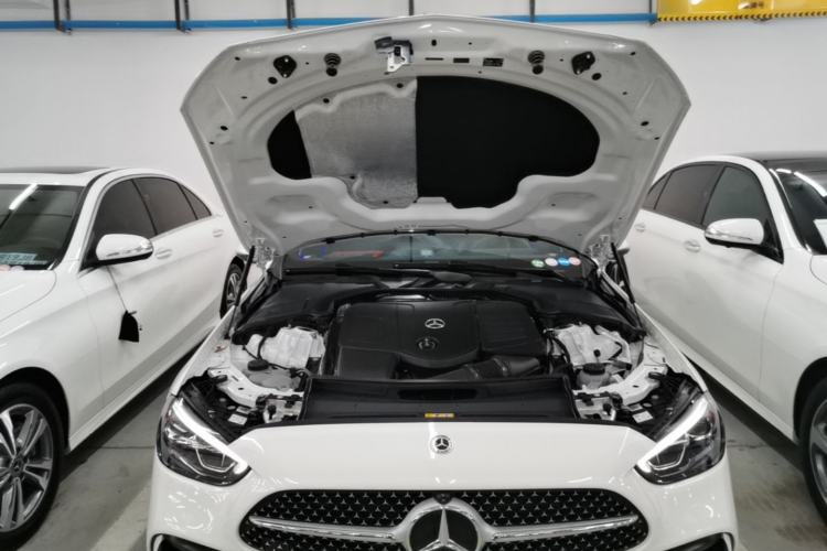 Used Mercedes-Benz C-Class 2025 Facelift C 260 L Sport Edition Engine Bay