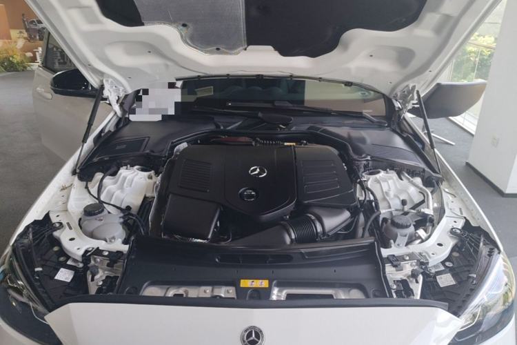 Used Mercedes-Benz C-Class 2025 C 260 L Obsidian Night Sport Edition Engine Bay