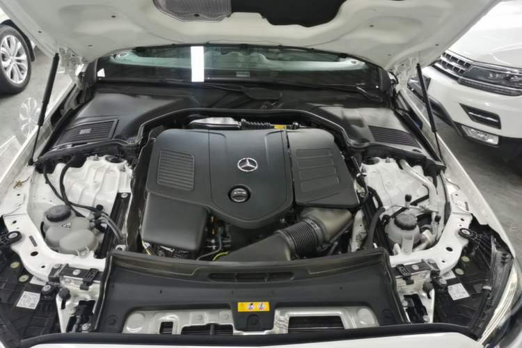 Used Mercedes-Benz C-Class 2025 C 260 L Obsidian Night Sport Edition Engine Bay