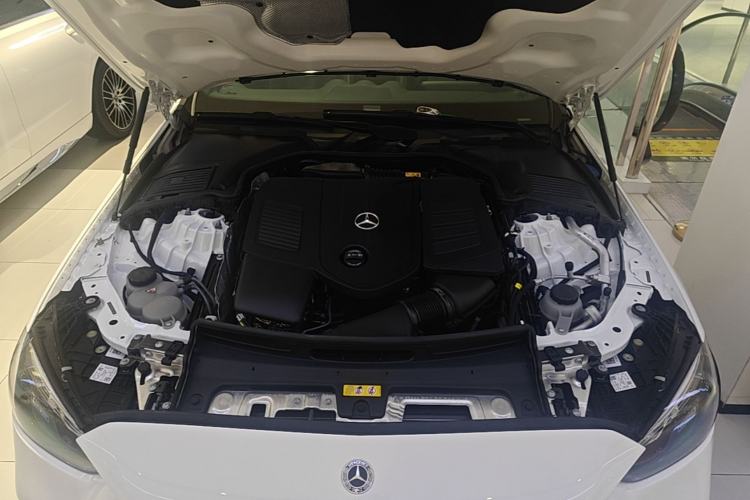 Used Mercedes-Benz C-Class 2025 C 260 L Obsidian Night Sport Edition Engine Bay