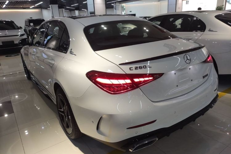 Used Mercedes-Benz C-Class 2025 C 260 L Obsidian Night Sport Edition Exterior 2