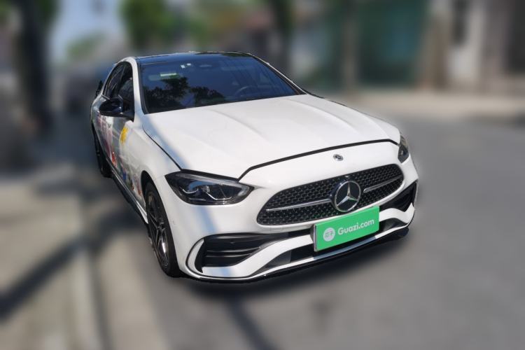 Used Mercedes-Benz C-Class 2025 Refresh C 260 L Night Edition Sports Version Front Right 45 Deg